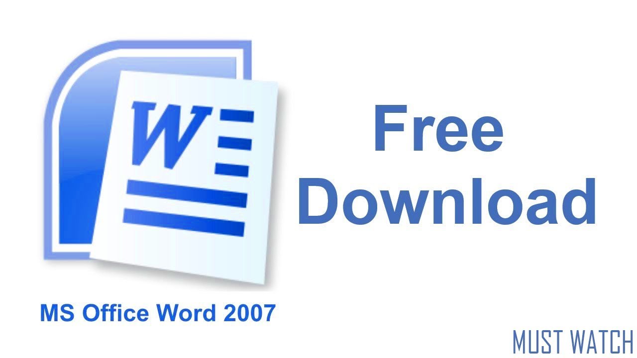Microsoft word 2007 free download windows 10